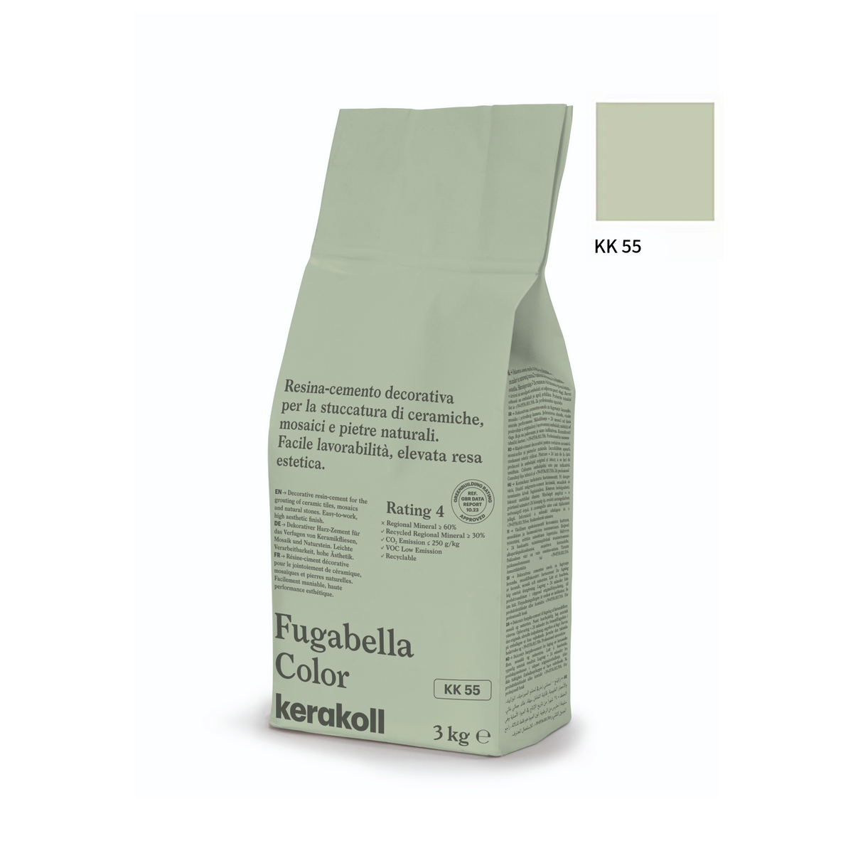 Kerakoll Fugabella Color cementfuge - 50 farver