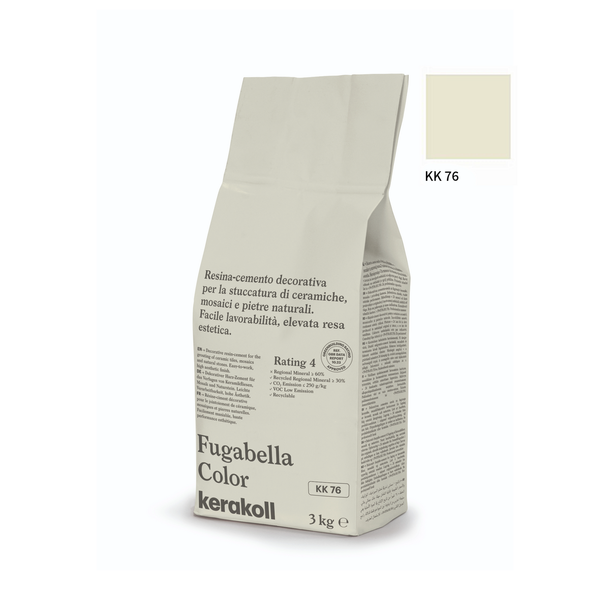 Kerakoll Fugabella Color cementfuge - 50 farver