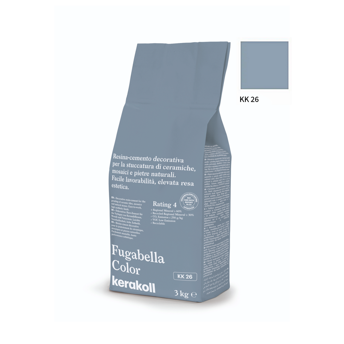 Kerakoll Fugabella Color cementfuge - 50 farver