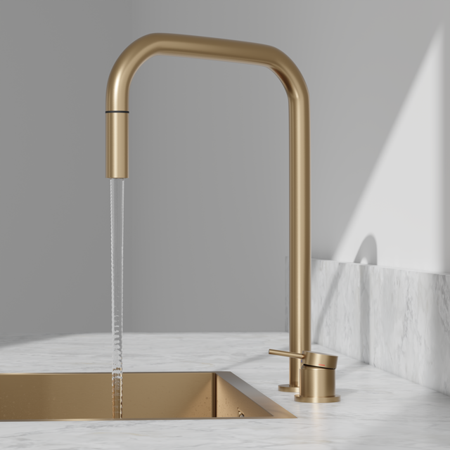 Scandtap Harmonized K2P Square køkkenarmatur