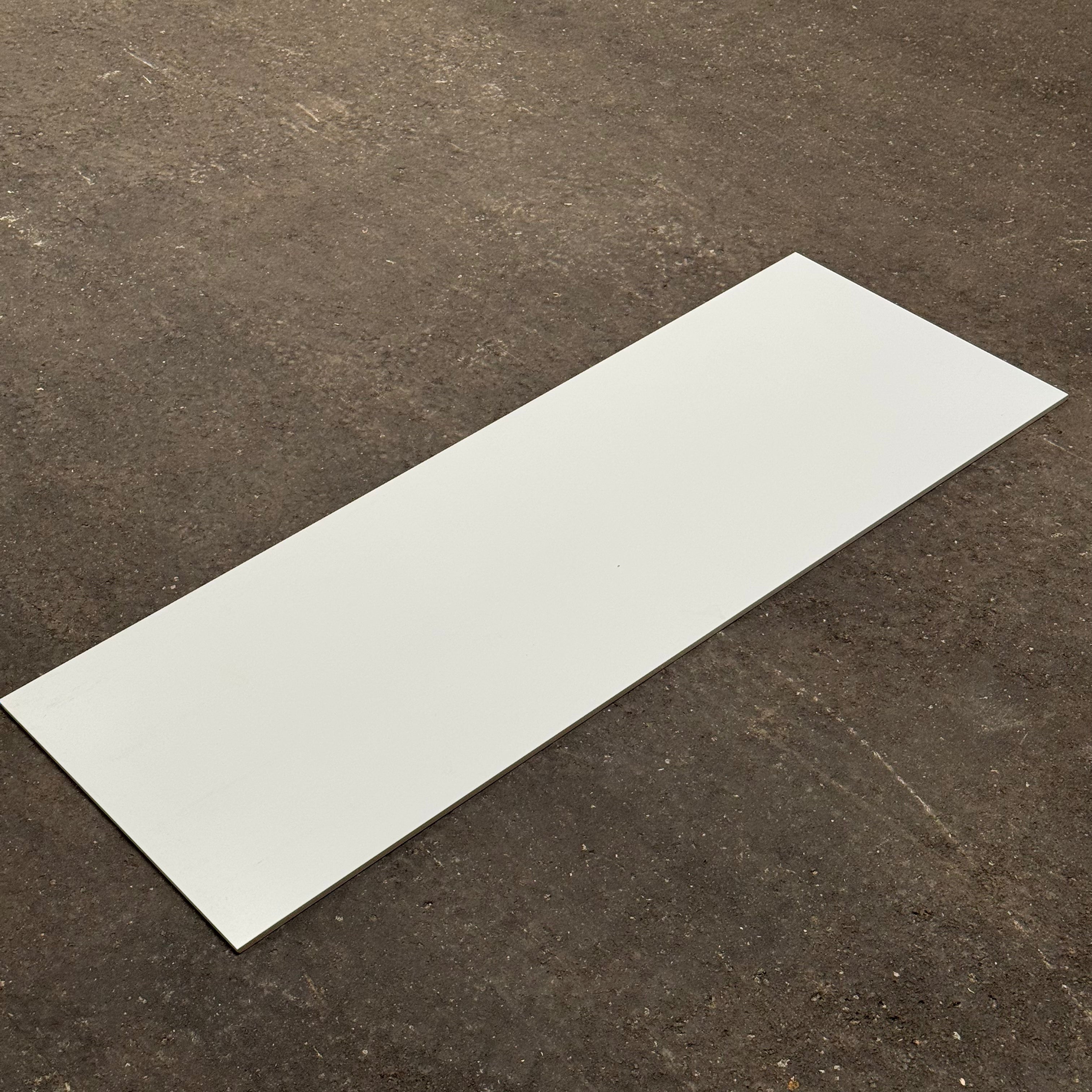 OUTLET - Hvid mat vægflise - 45 x 120 cm (12,83 m2)