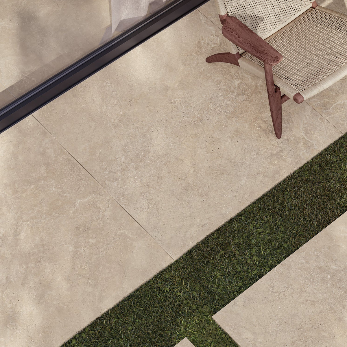 OUTLET - Evi Cross Walnut - 60x60 cm (3.24 m2)