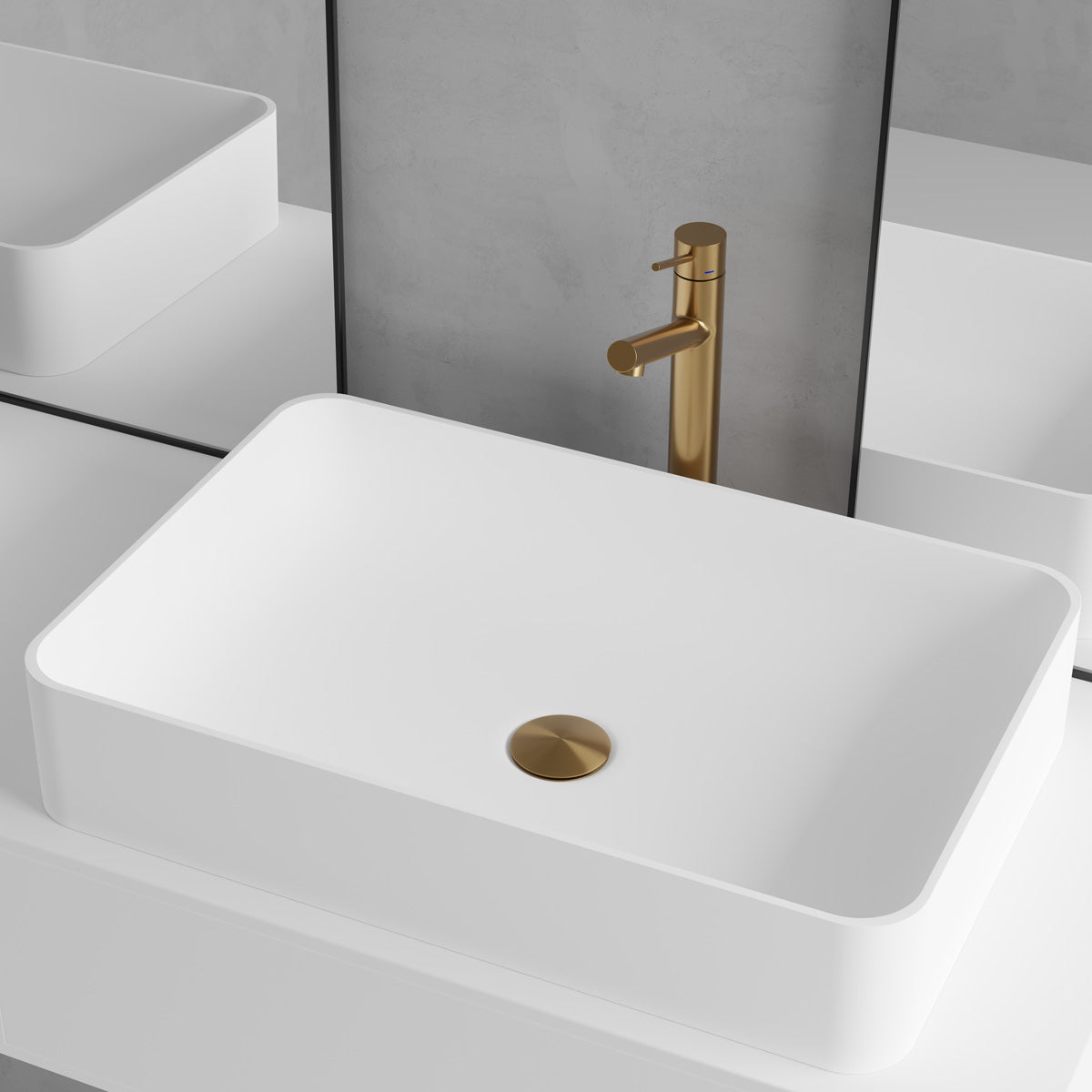 Scandtap Solid S2 fritstående håndvask