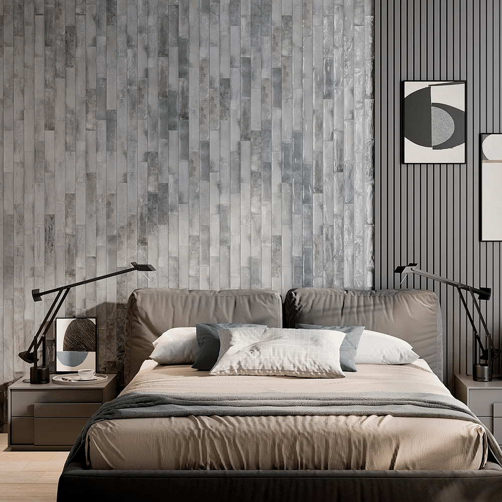 Mojo flisen i farven Light Grey