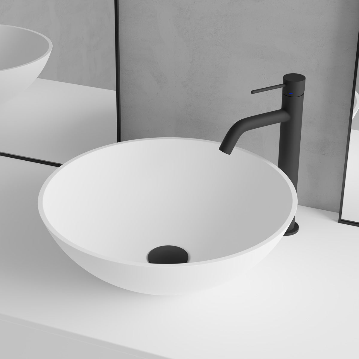 Scandtap Solid R1 fritstående håndvask