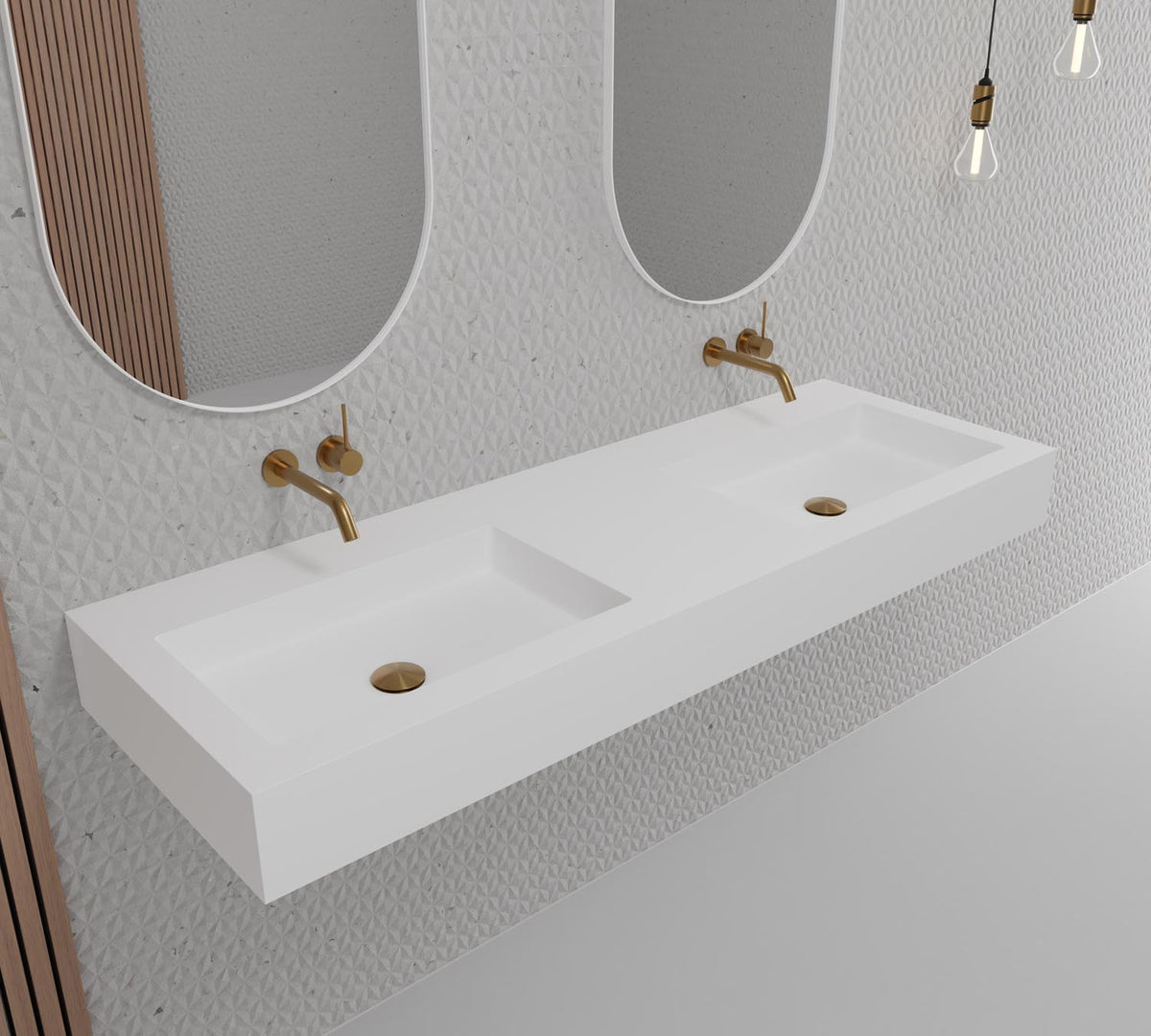 Scandtap SW5 håndvask i Solid Surface