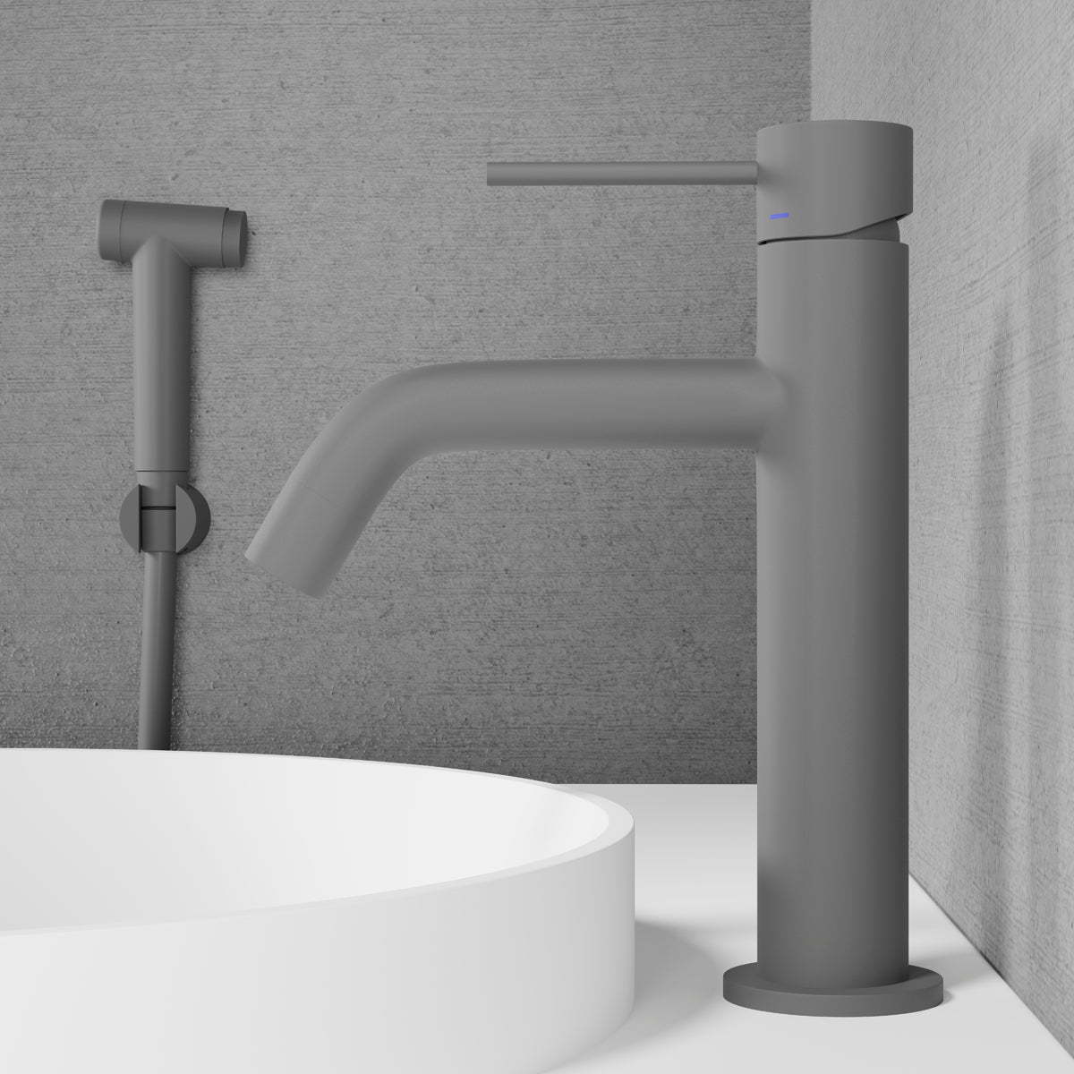 Scandtap Steel Voyage B Medium håndvaskarmatur