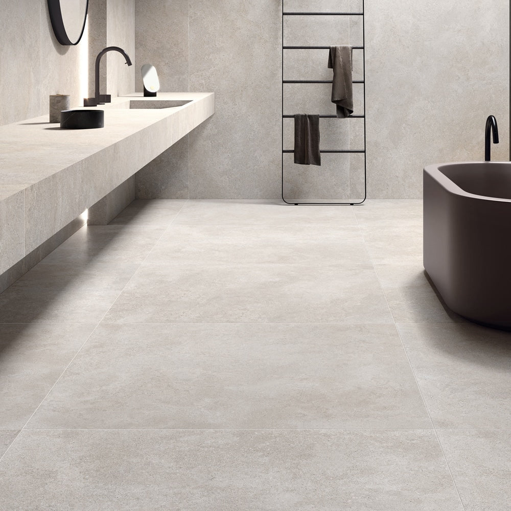 Bone WHITE – - 60x120 / 80x80 cm Sokkelkant