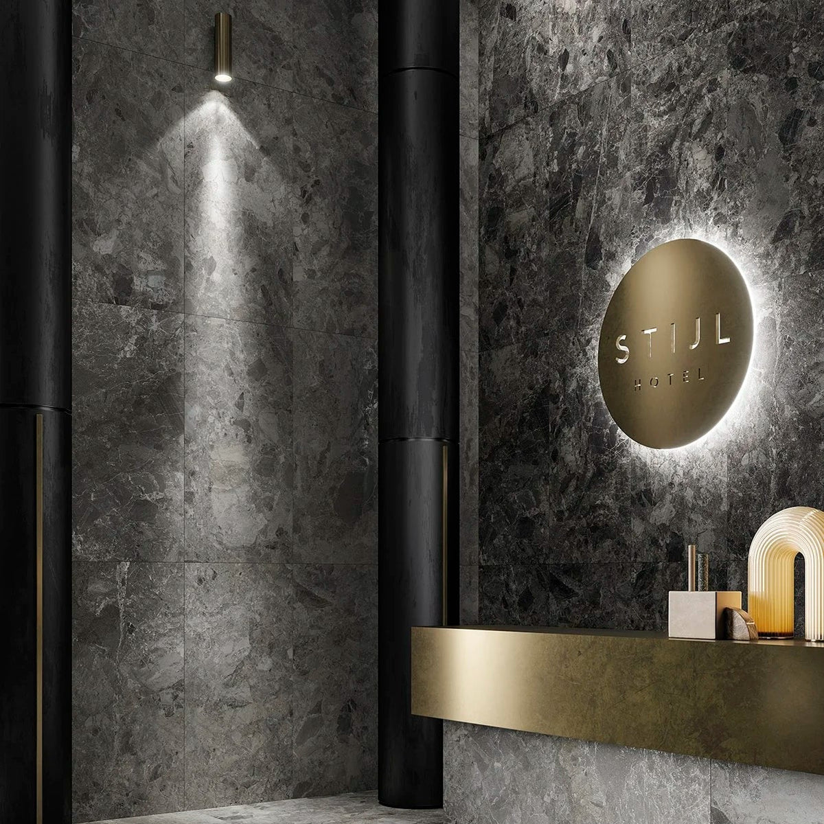 Mudo Grey Dark naturstensflise