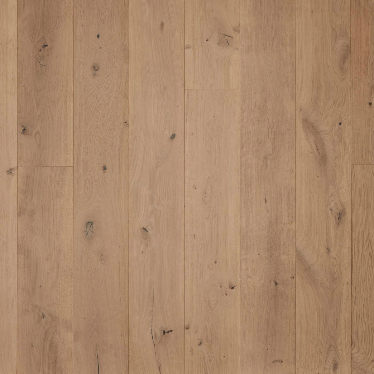 Eksklusiv Eg Plankegulv RUSTIK Neutral lak på 26 x 220 cm