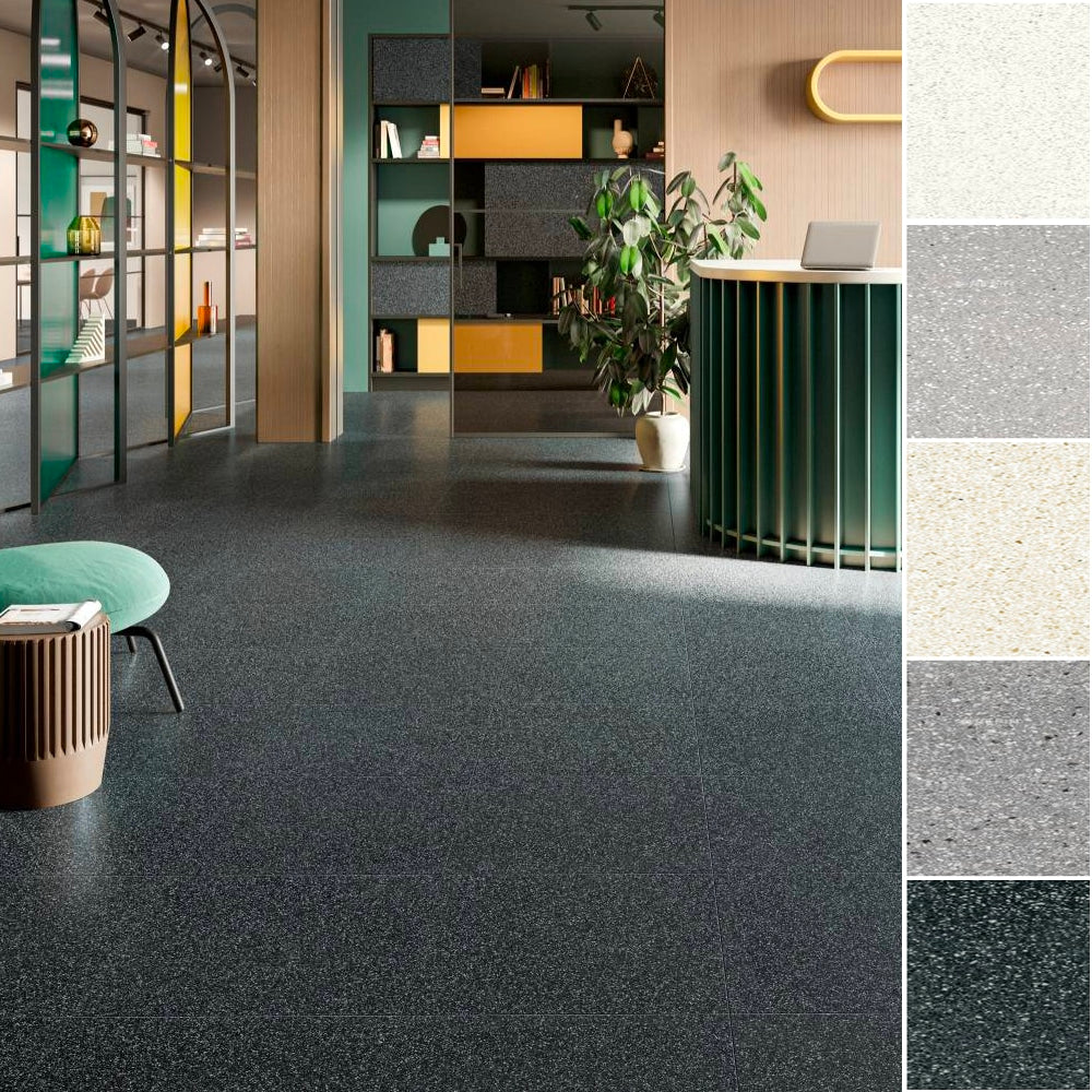 Lake Small flisen i farven Black