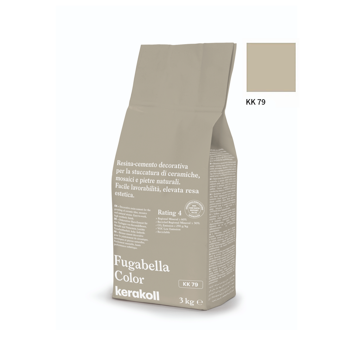 Kerakoll Fugabella Color cementfuge - 50 farver