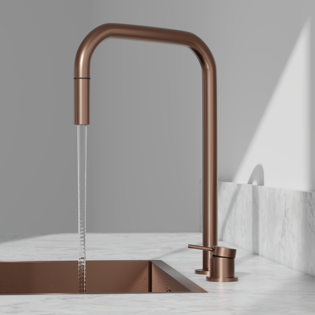 Scandtap Harmonized K2P Square køkkenarmatur