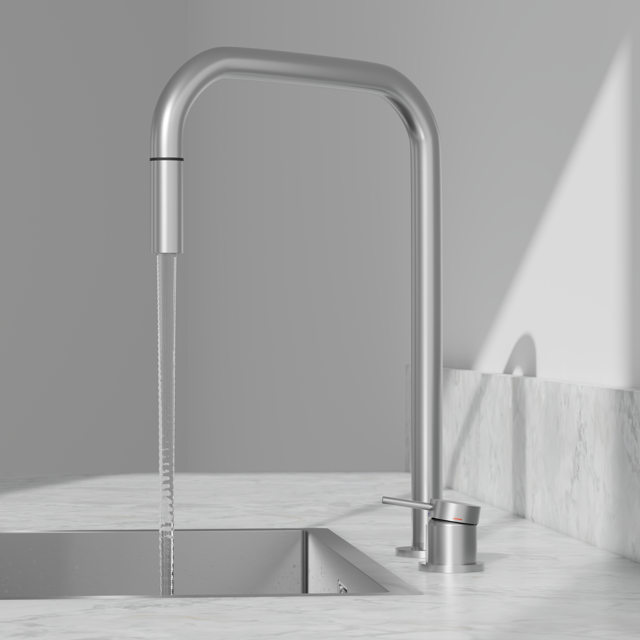 Scandtap Harmonized K2P Square køkkenarmatur