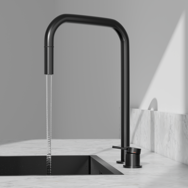 Scandtap Harmonized K2P Square køkkenarmatur