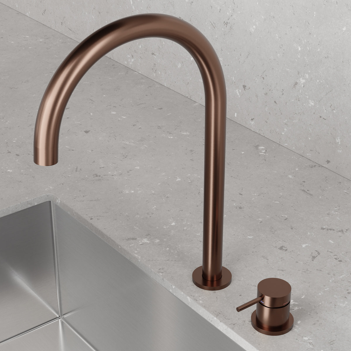 Scandtap Steel Harmonized K2 køkkenarmatur
