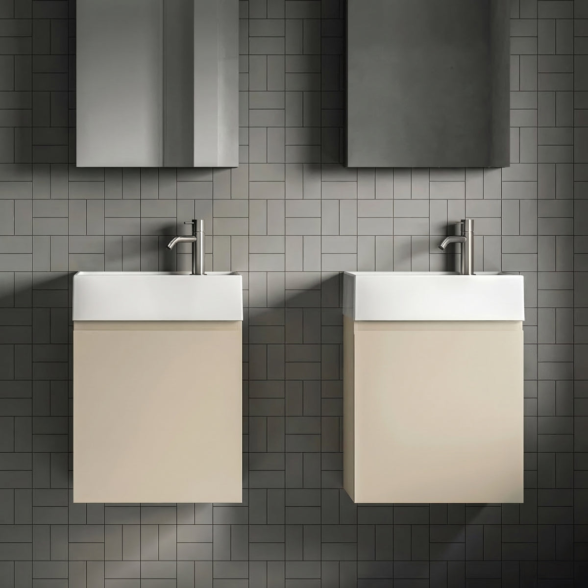 Milano Sahara 45cm Pakketilbud - Scandtap, Spejlskab & Badmøbel