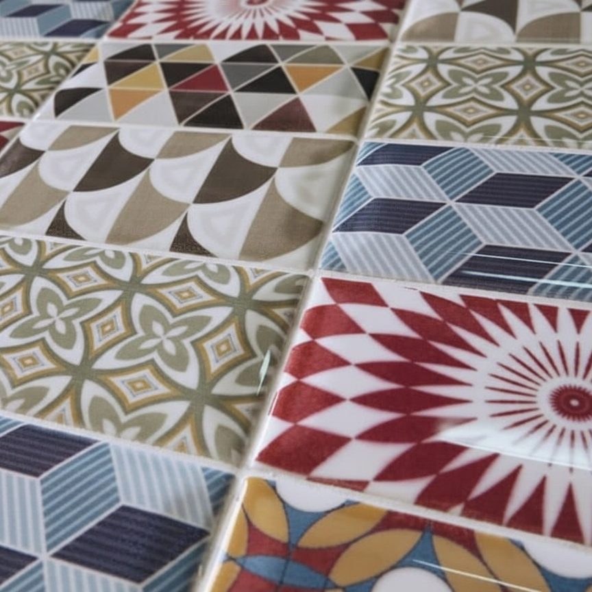 Metro Patchwork - Farvet