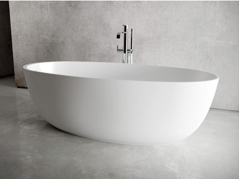 Lazio XL – Fritstående Badekar - 169×79,5