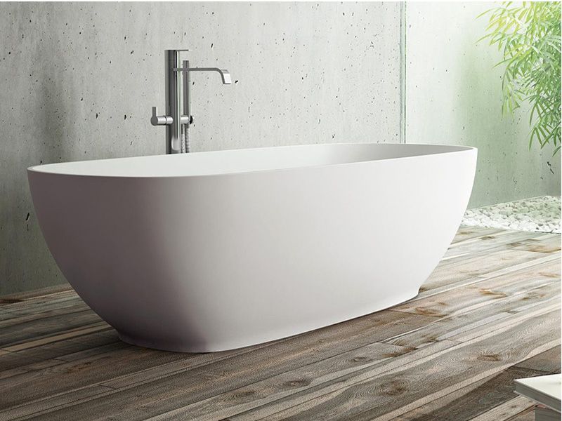 Lazio XL – Fritstående Badekar - 169×79,5