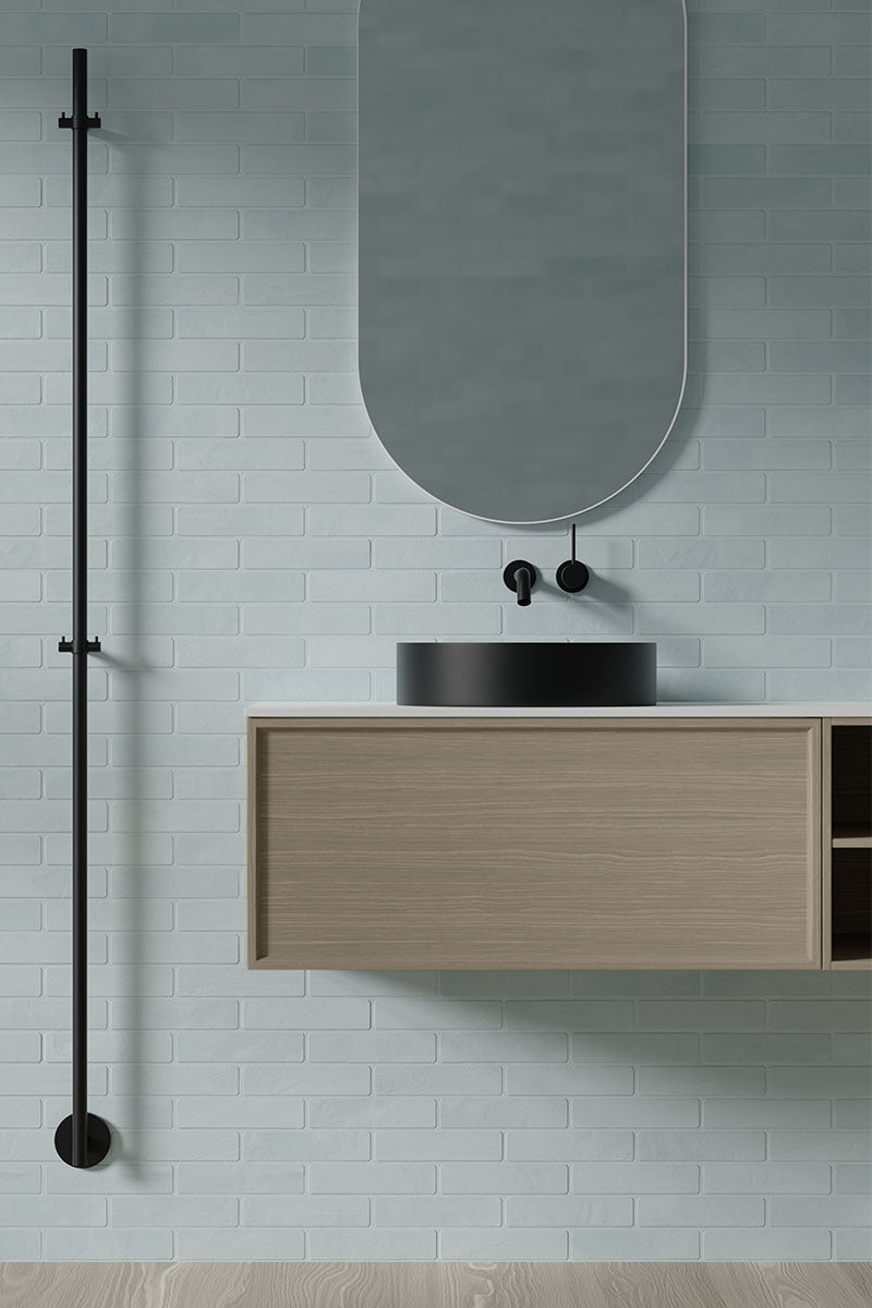 Scandtap Steel Cozied 1, håndklædetørrer med el