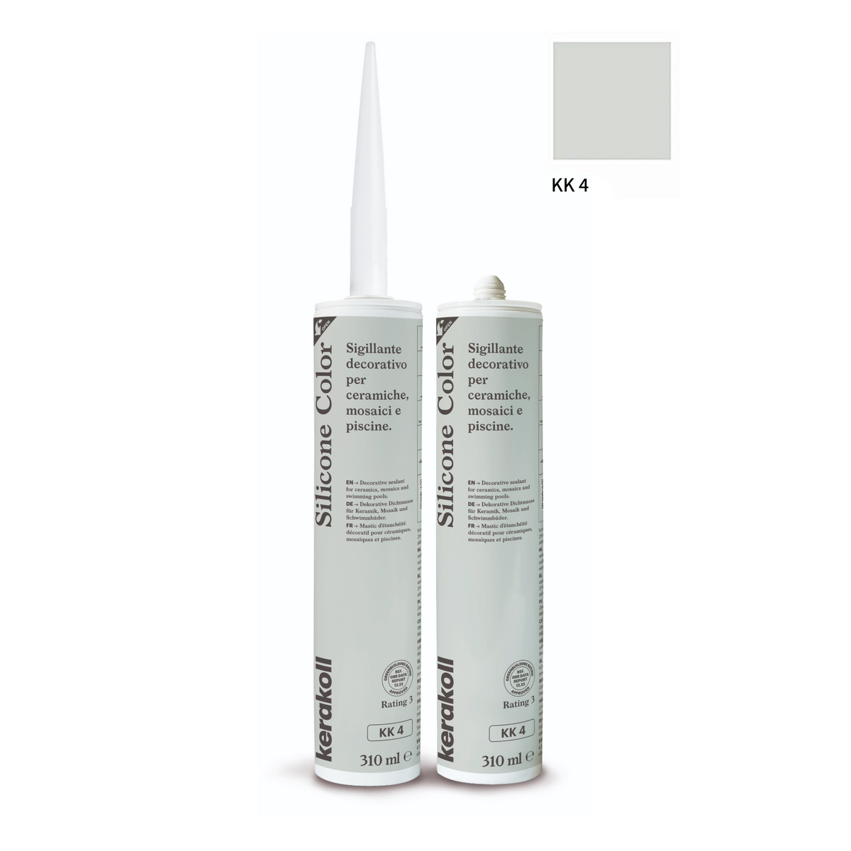 Kerakoll silikone / gummifuge Color i 50 farver