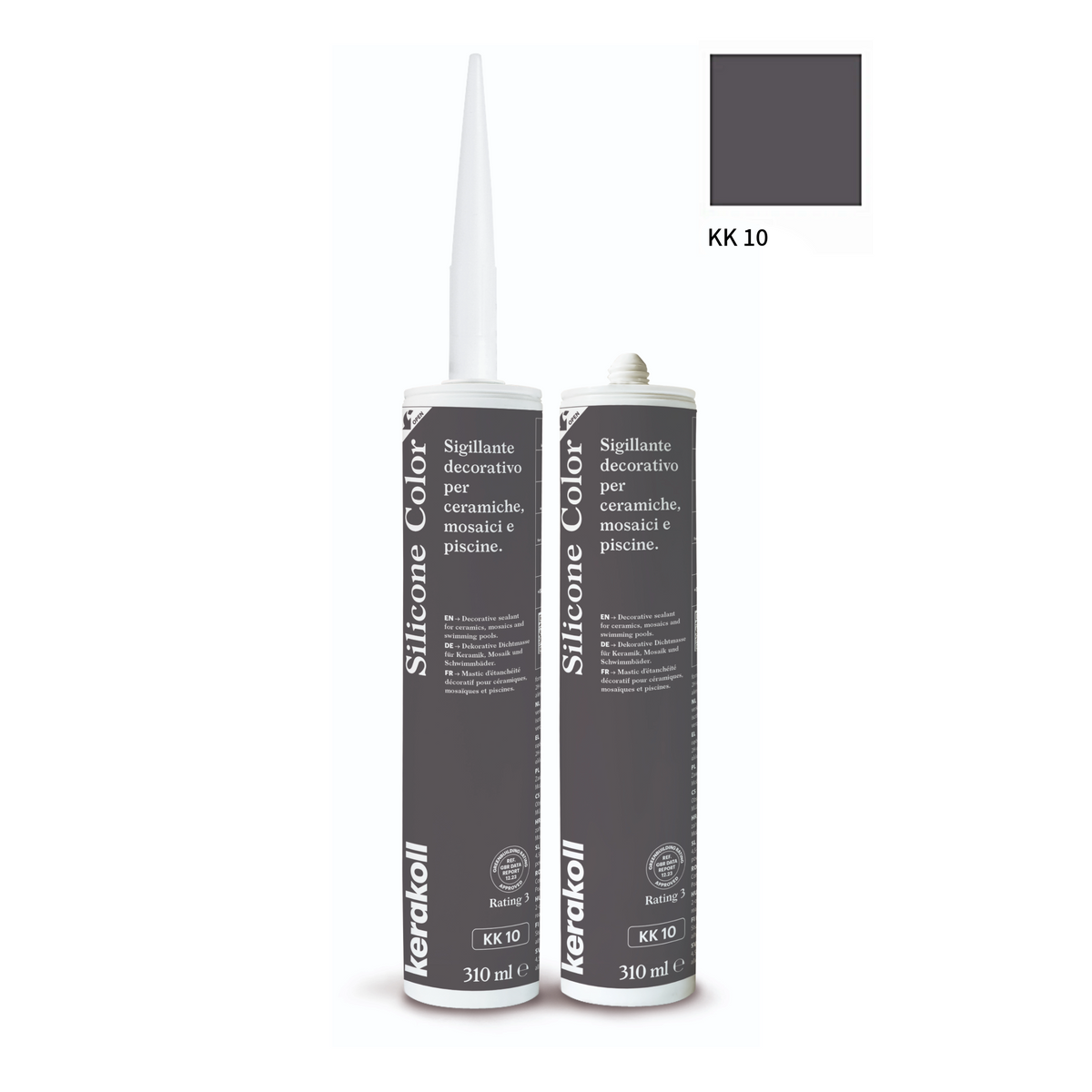Kerakoll silikone / gummifuge Color i 50 farver