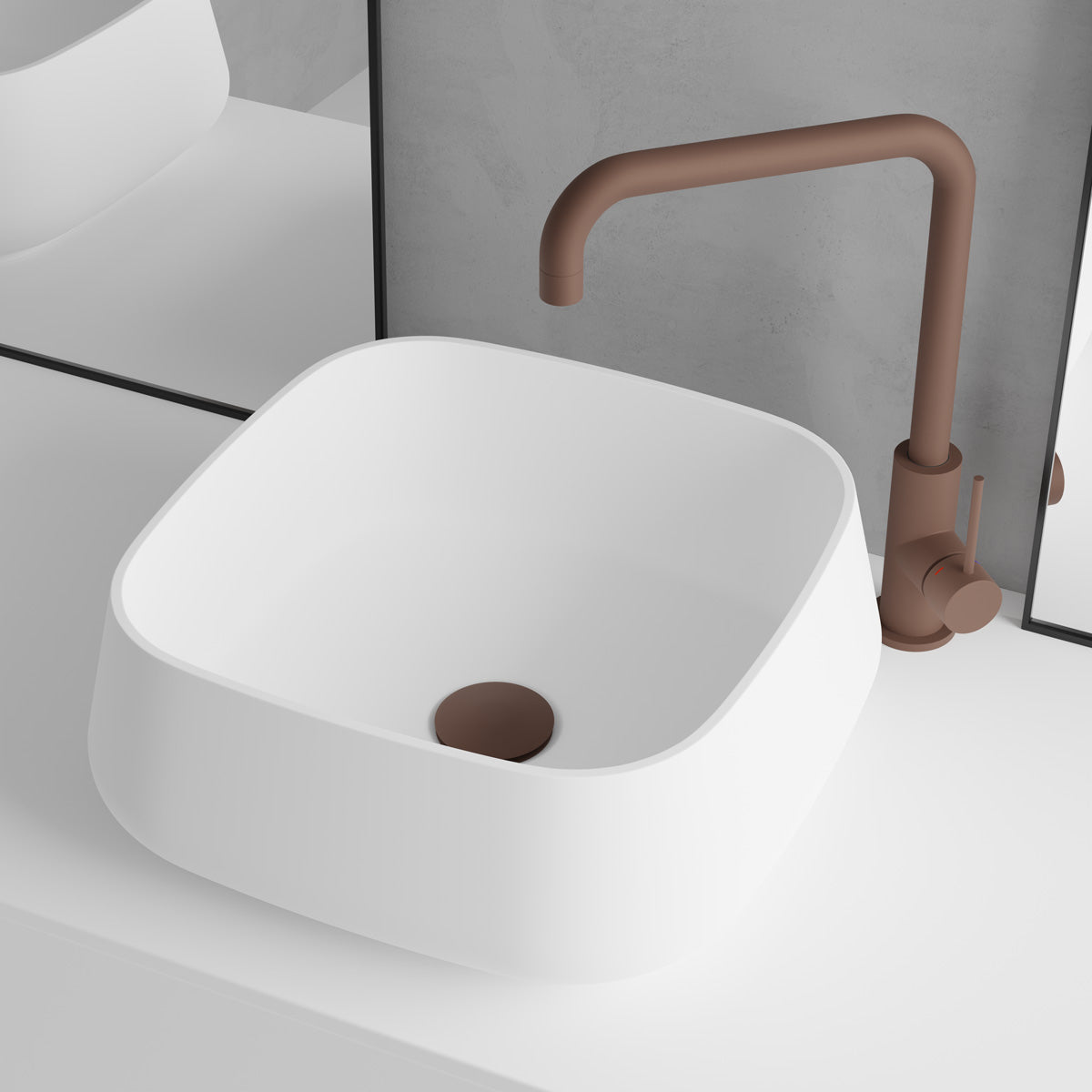 Scandtap Solid S3 fritstående håndvask