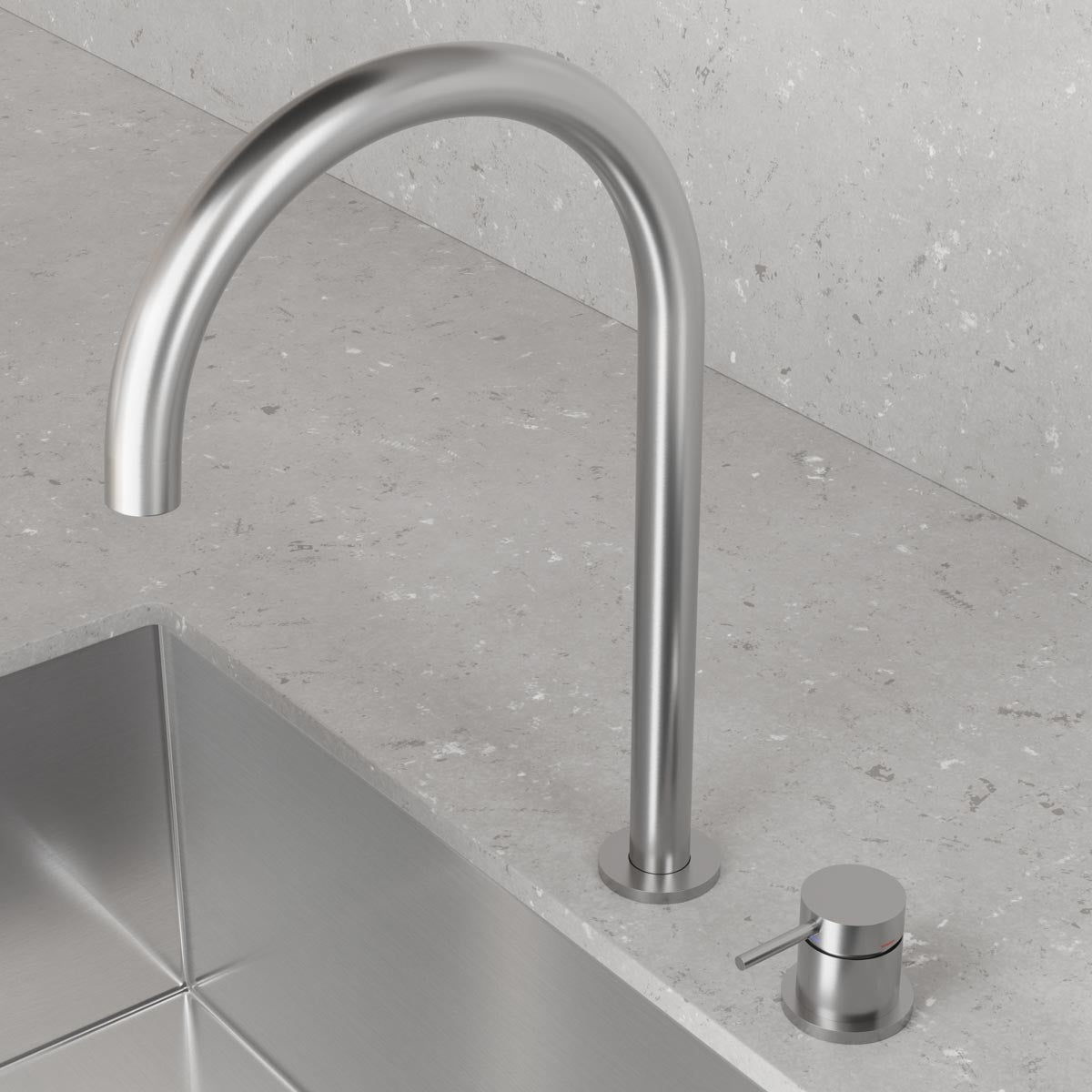 Scandtap Steel Harmonized K2 køkkenarmatur