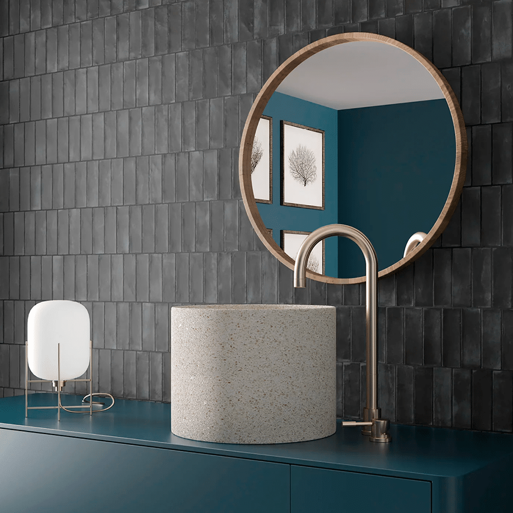 Cool mat i farven Black