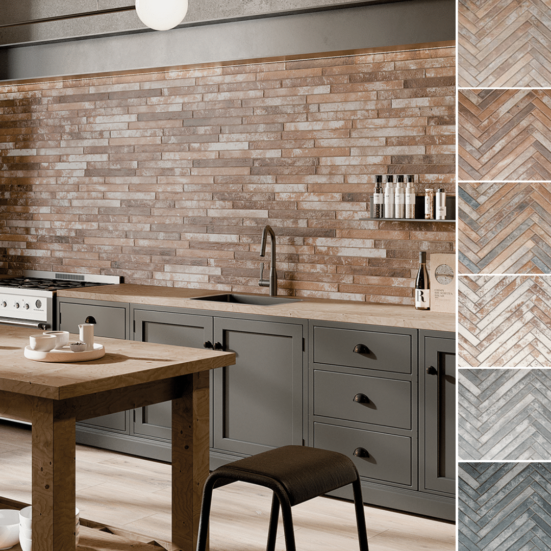 Brick Rustic - Red