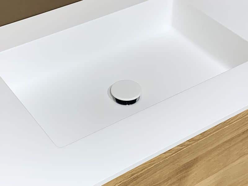 Nr. 4909 Snedker Badmøbel 140 cm DOBBELTVASK