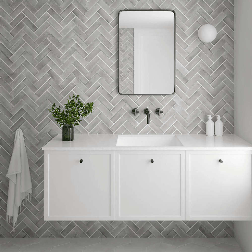 Cool mat i farven Grey