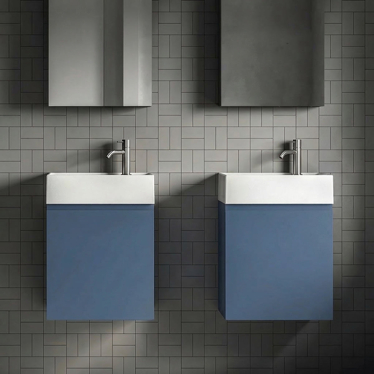 Milano Cobalto 45cm Pakketilbud - Scandtap, Spejlskab & Badmøbel