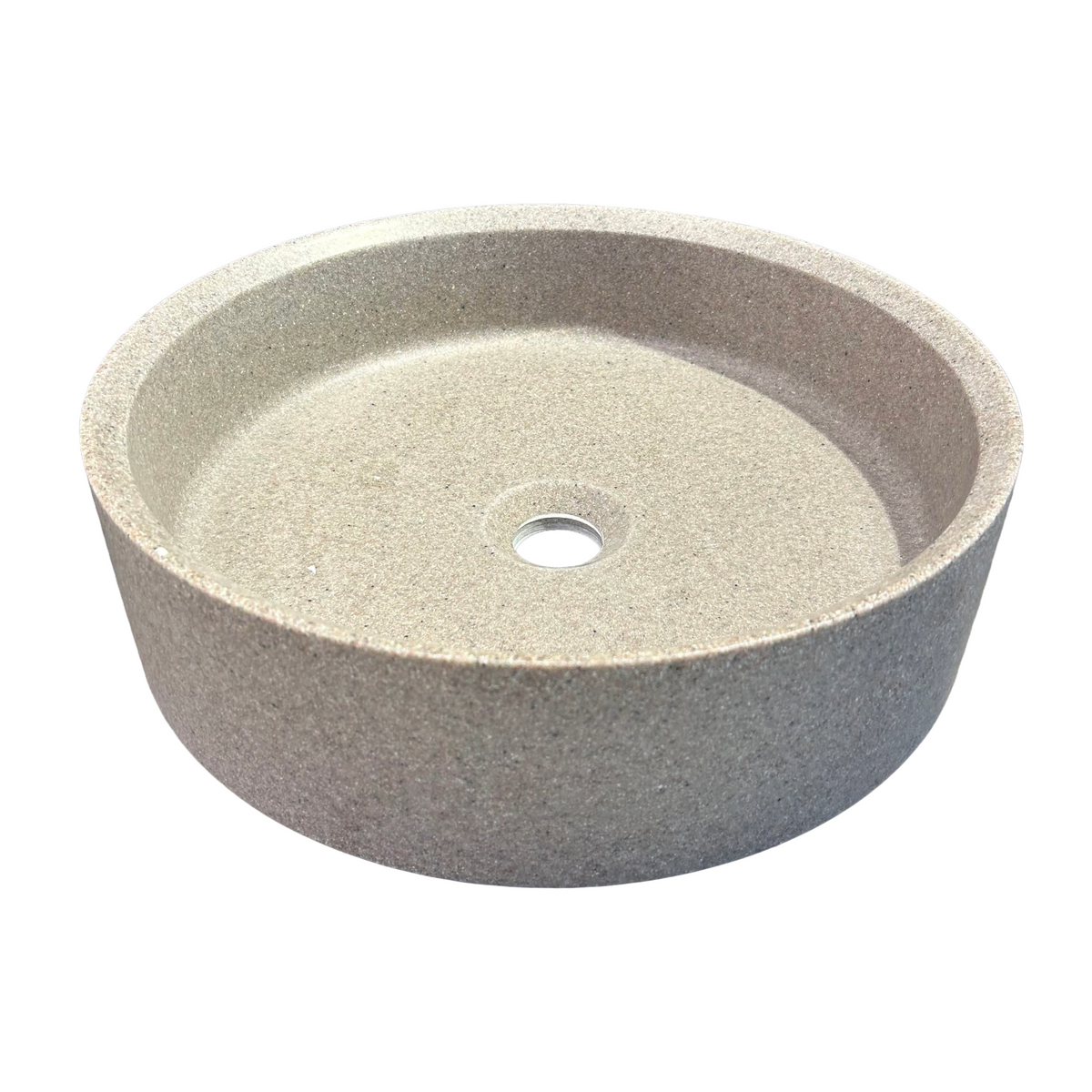 Udstillingsmodel - Bordstående Vask i Terrazzo-look - Ø: 40 cm