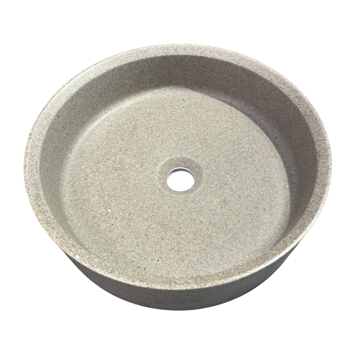 Udstillingsmodel - Bordstående Vask i Terrazzo-look - Ø: 40 cm
