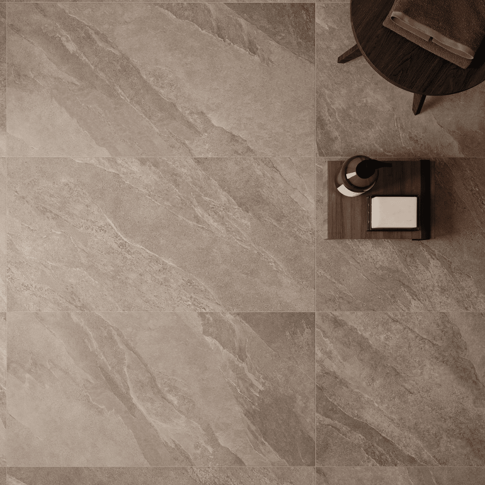 Ubiq flisen i farven Walnut