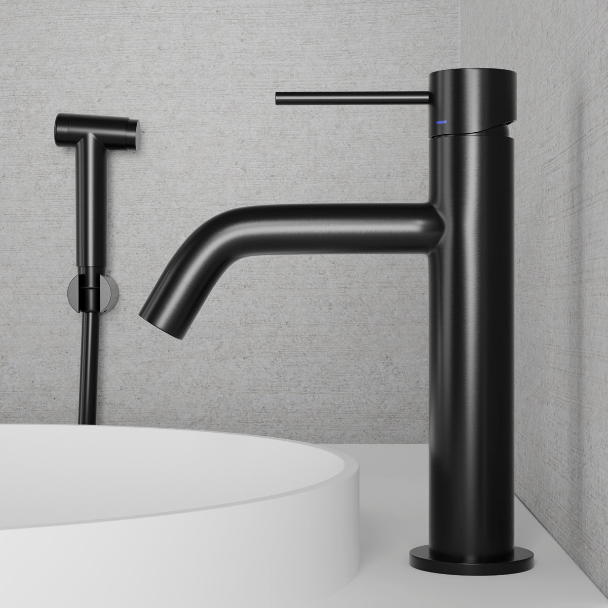 Scandtap Steel Voyage B Medium håndvaskarmatur